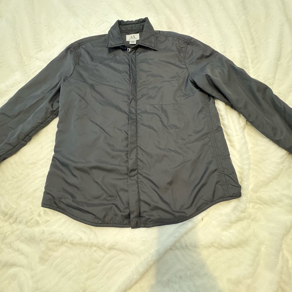 AX ARMANI EXCHANGE. BLUE JACKET light weight Size Medium